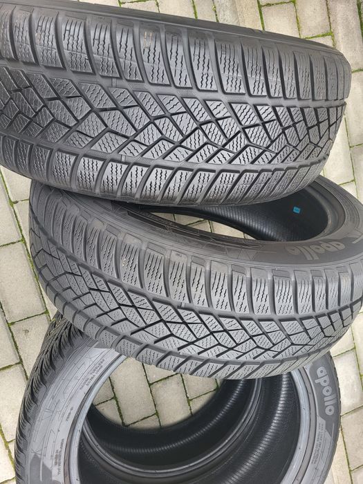4x Opony Zimowe 205/55/17 Apollo Aspire XP Winter Bieżnik 7mm