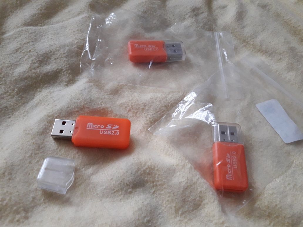 Картридер универсальный для Micro SD. USB 2.0.