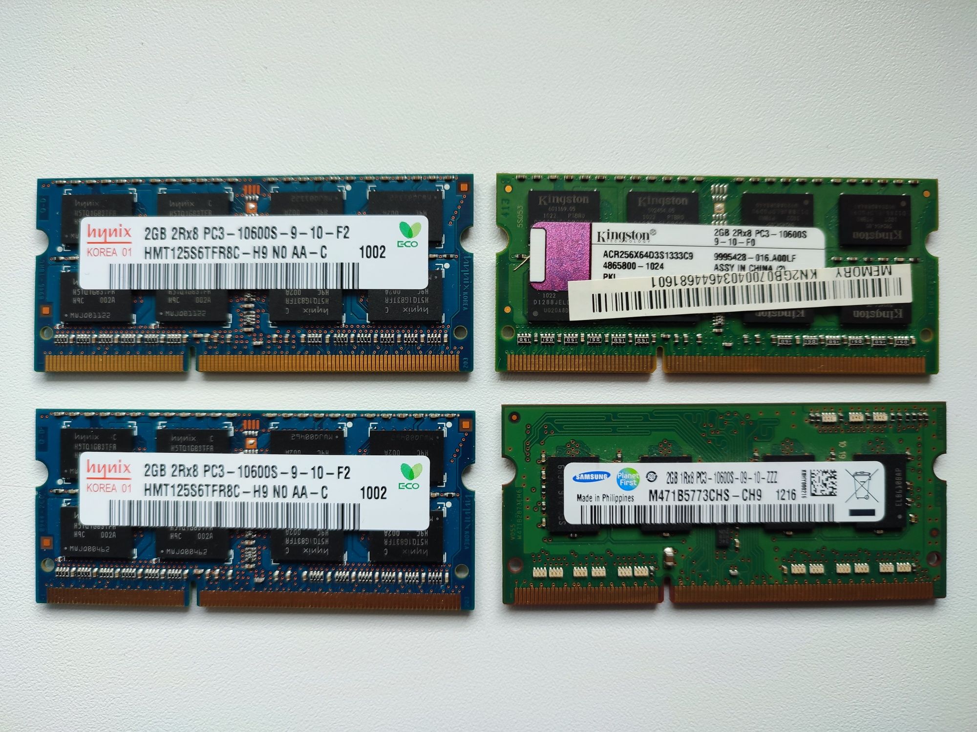 Pamięć RAM DDR3 SODIMM 2GB do laptopa