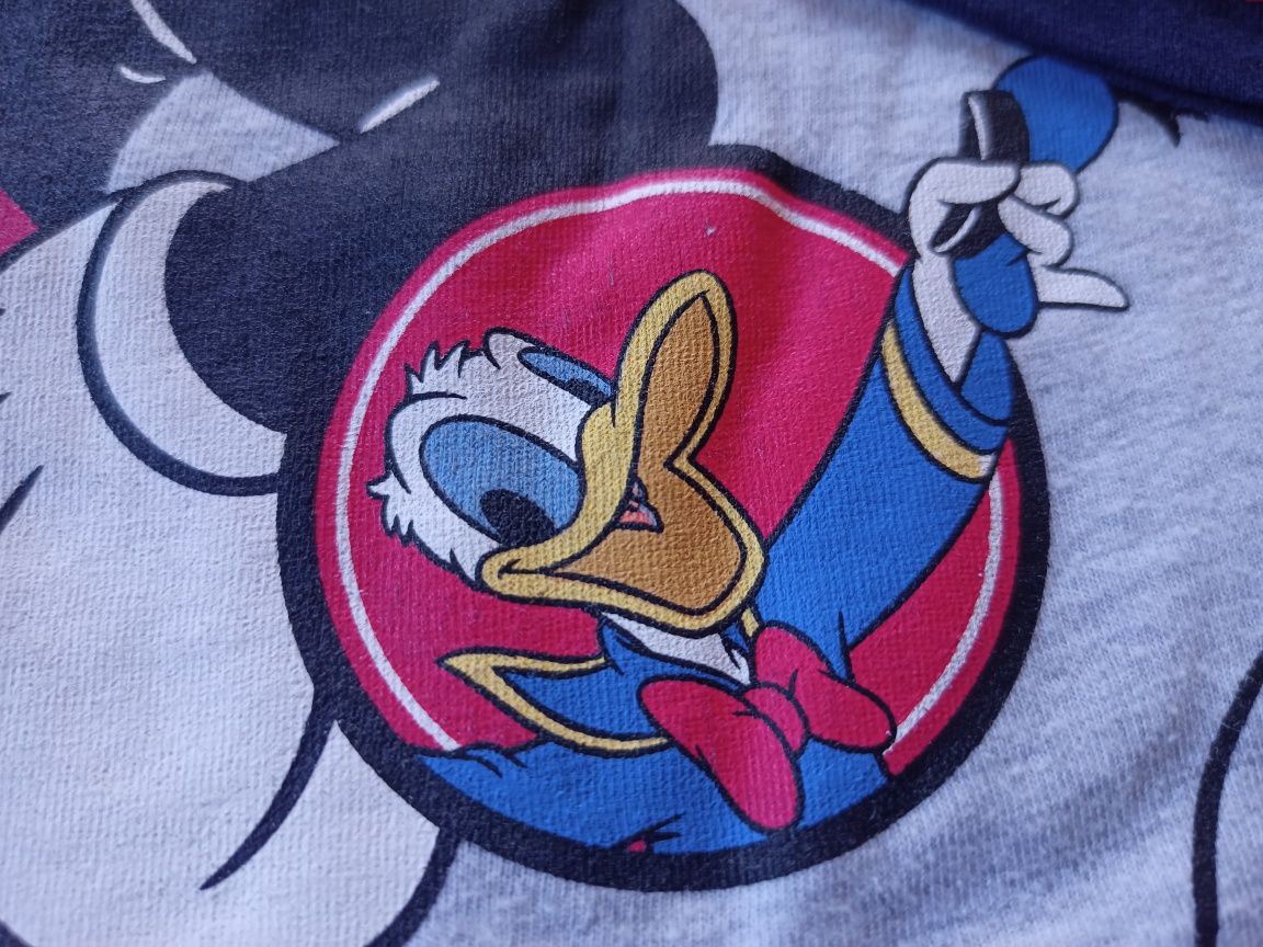 104 Myszka Mickey Mouse bluzka koszulka t-shirt długi rękaw