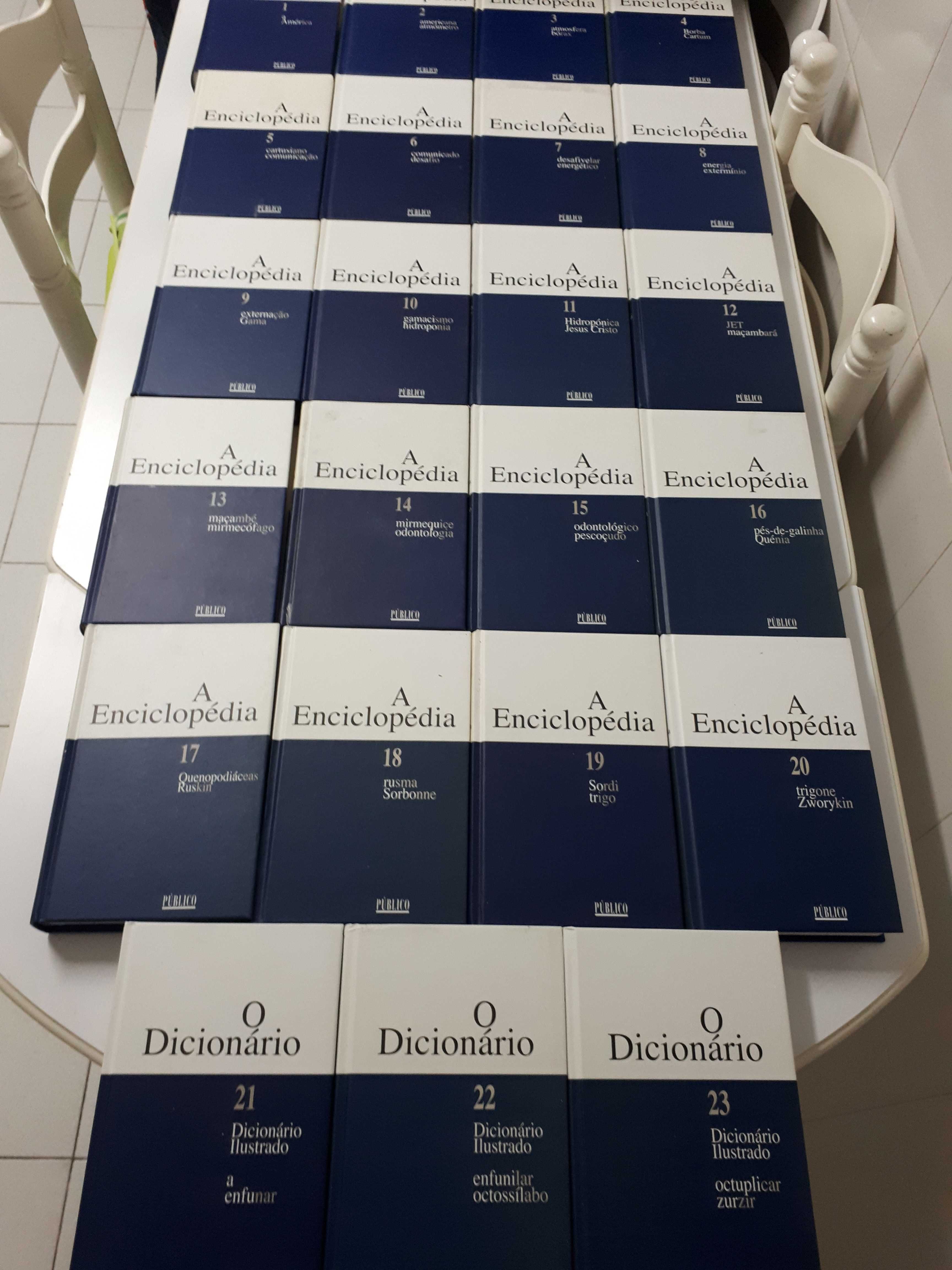 A Enciclopédia do Público 23 volumes NOVA
