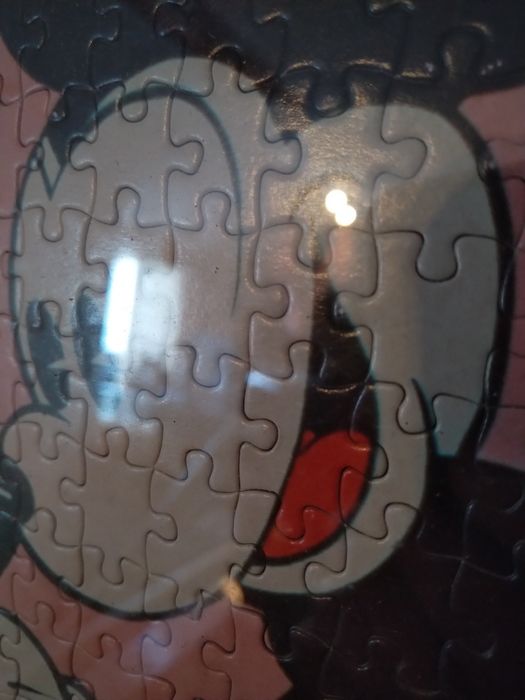 Moldura puzzle Mickey