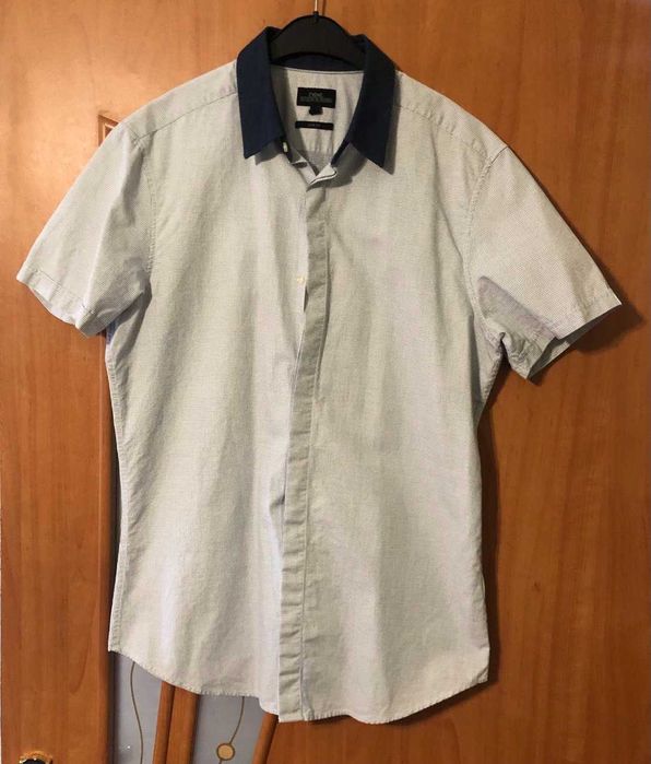 Чоловіча сорочка Next короткий рукав розмір М / мужская рубашка