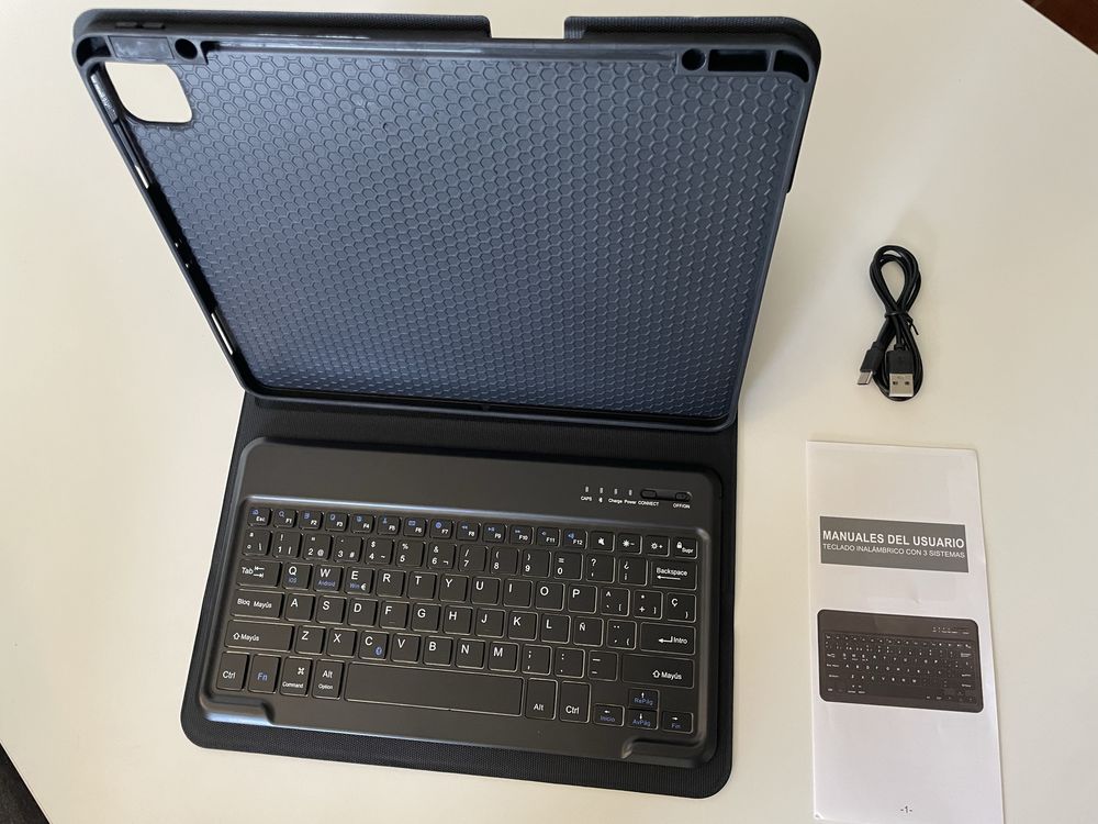 Capa para iPad Pro de 11” com Teclado Bluetooth