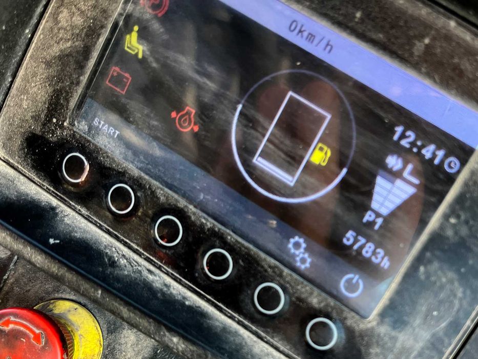 Wózek widłowy Jungheinrich DFG550s 5t diesel, 4,5 m 5783h | 2019