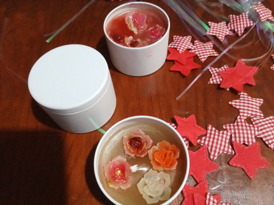 Velas decorativas.Artesanal.