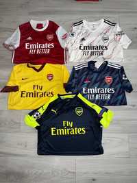 Koszulka piłkarska Arsenal Martinelli Aubameyang Wilshere Özil Saka