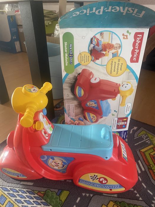 Skuter jeździk fisher price