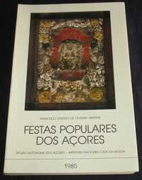 Livro Festas Populares dos Açores Francisco Martins