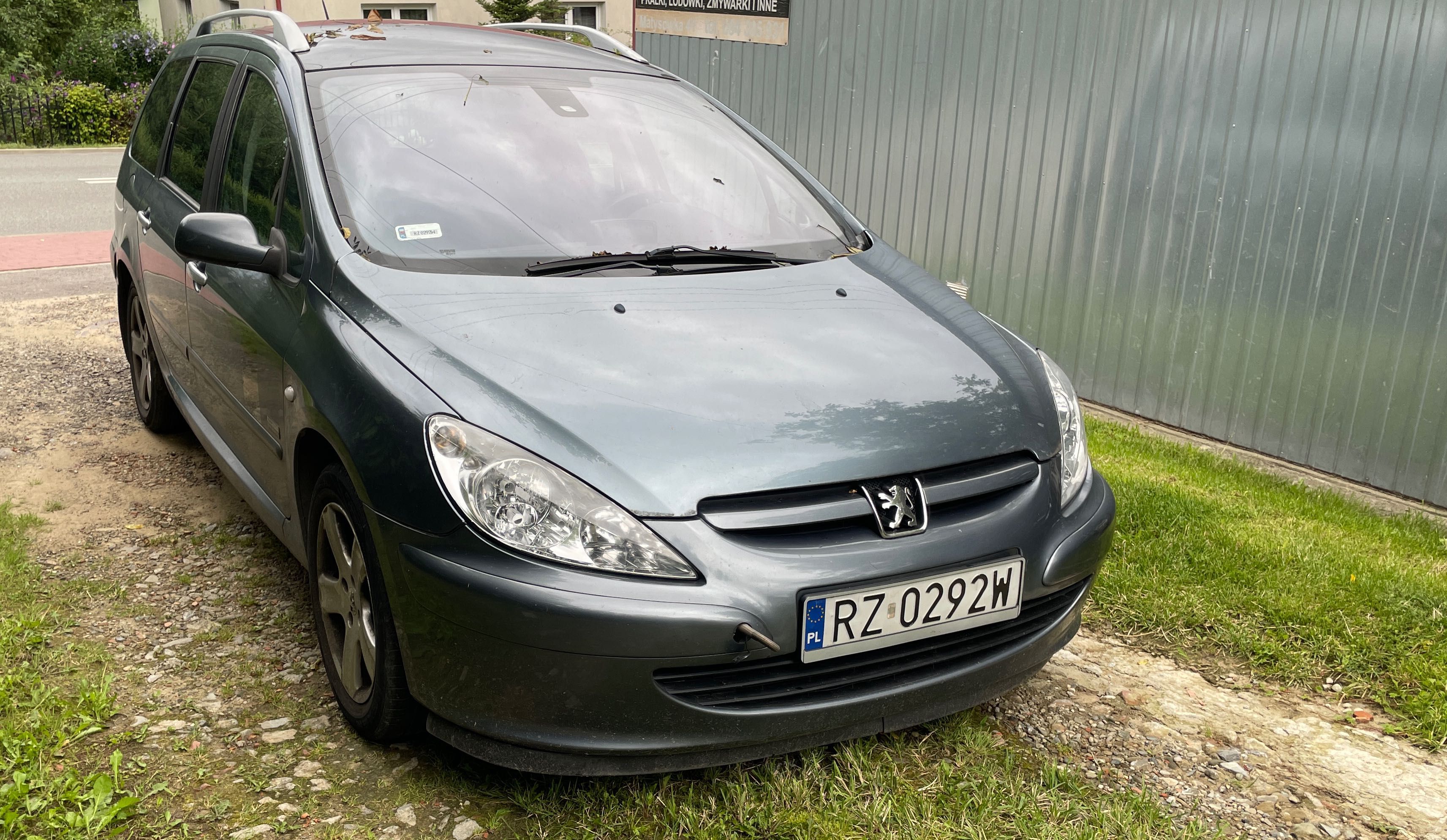 Peugeot 307 SW, 2.0 HDi, 2004 rok. 136KM, uszkodzony.
