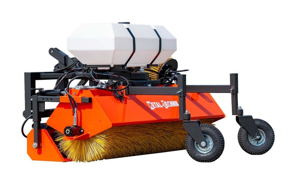 Zamiatarka ogrodowa drogowa uliczna komunalna  parkingi METAL-TECHNIK