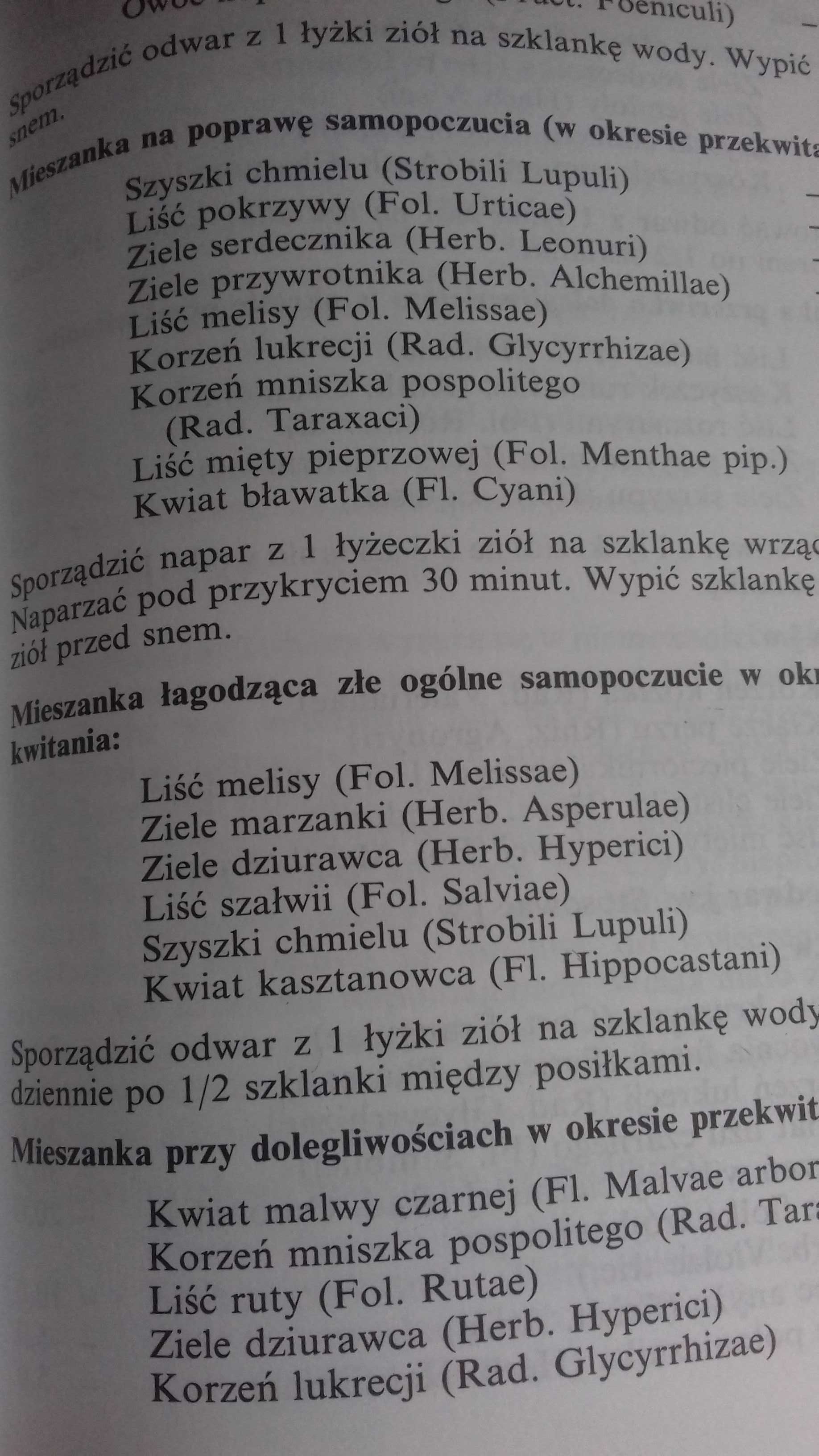 ziołolecznictwo Ojców Bonifratów dla Kobiet