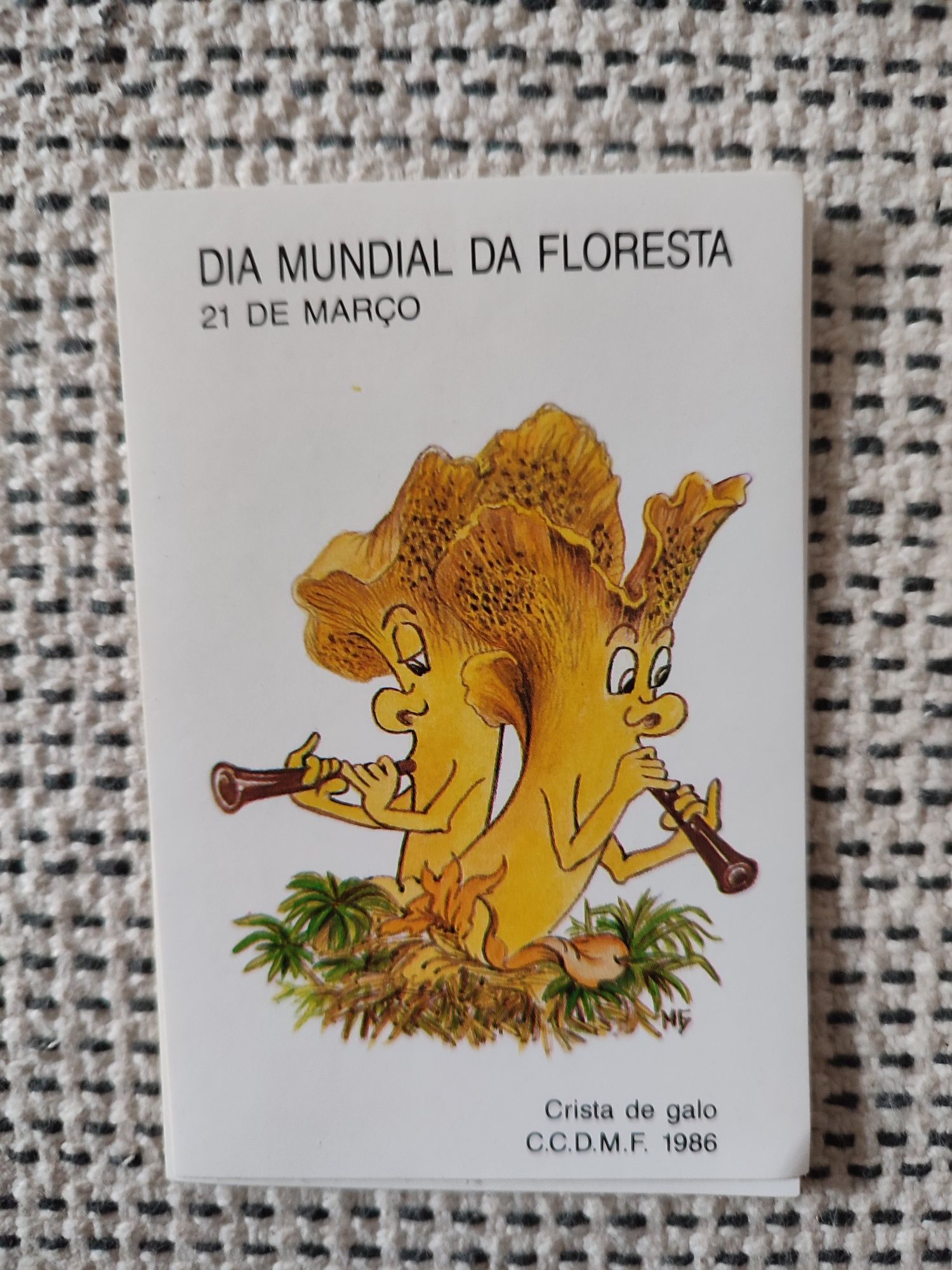 Autocolantes dia mundial da floresta 1986