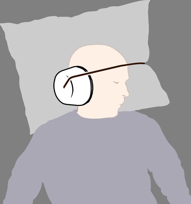 Silenciador auditivo feito à mão para dormir melhor (-18db)