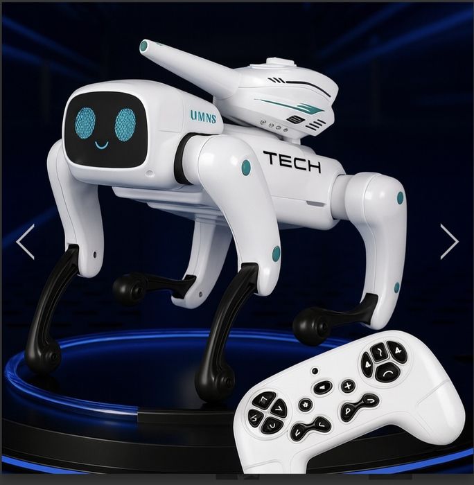 Інтерактивна робот-собака Mech Guardian QF660-2 з пультом керування