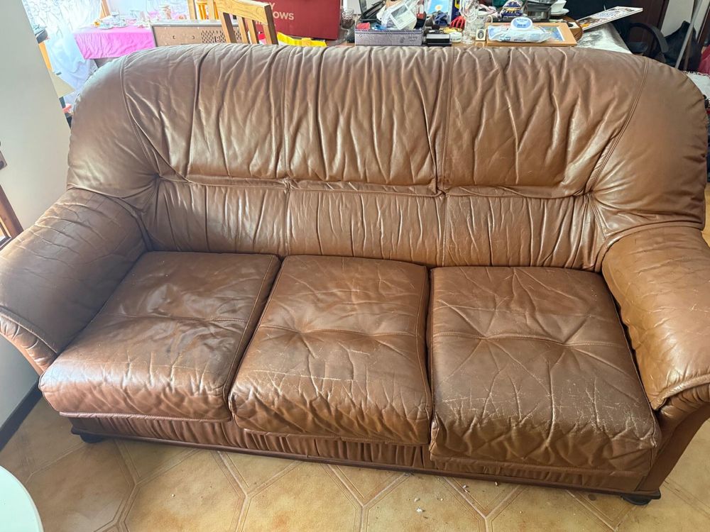 Sofa grande e dois pequenos