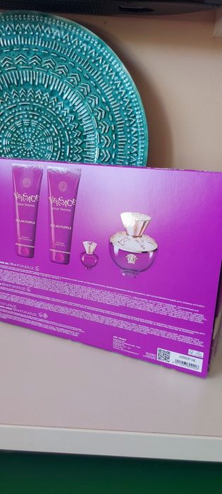 Versace perfumy Dylan Purple duży zestaw upominkowy dla kobiet
