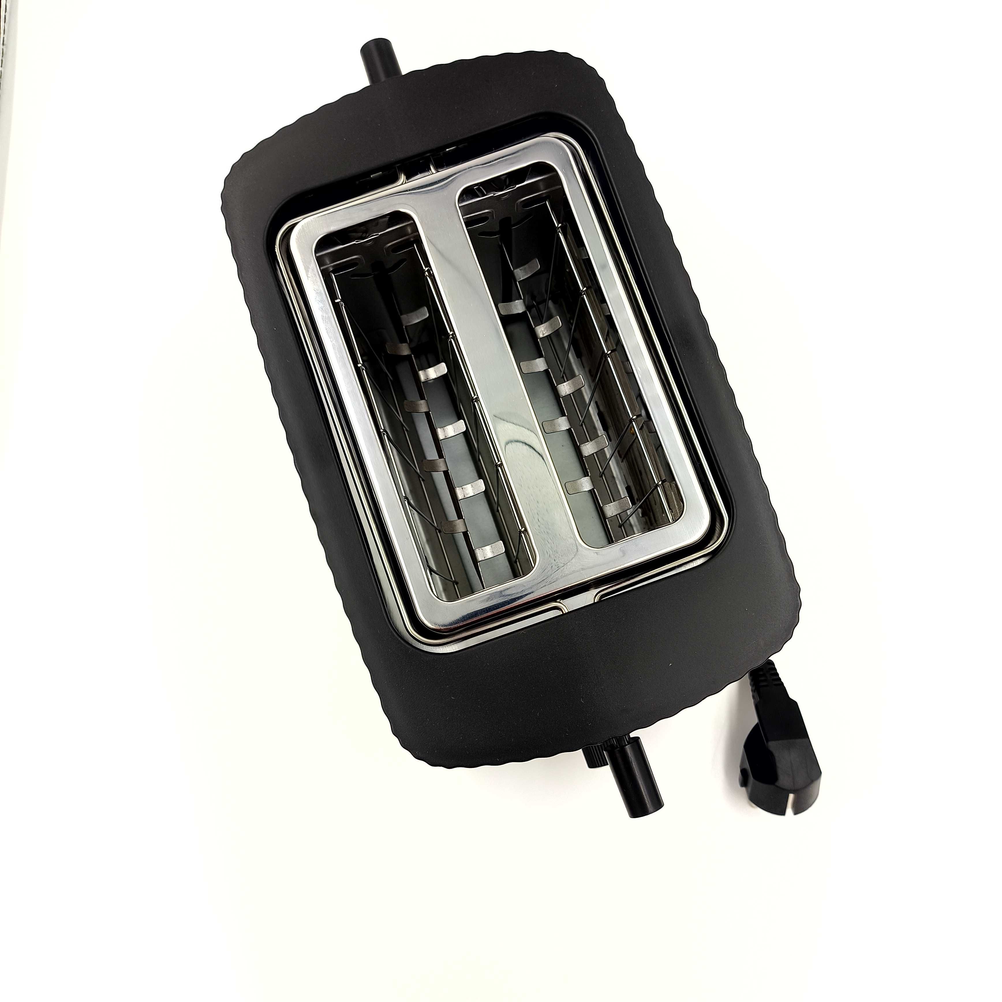 SilverCrest Toster 800 A1 – 800 W czarny dwukomorowy