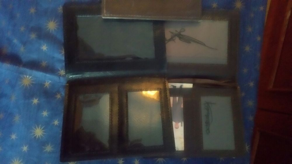 Портмоне из кожи , для документов !