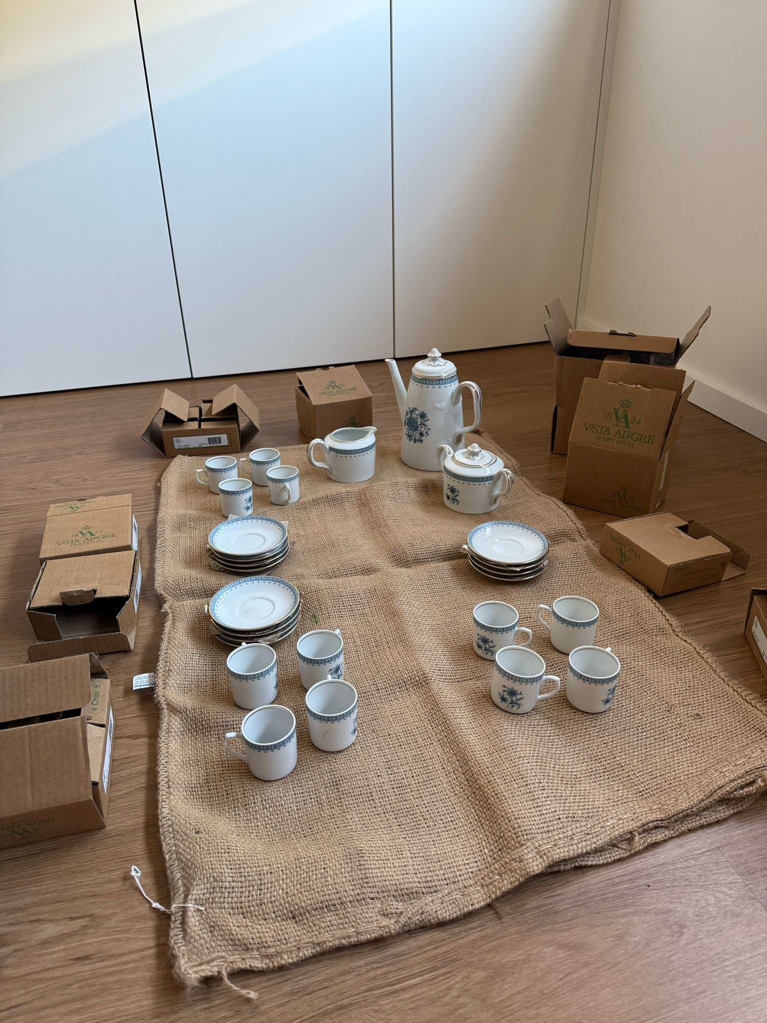 Serviço de café da Vista Alegre