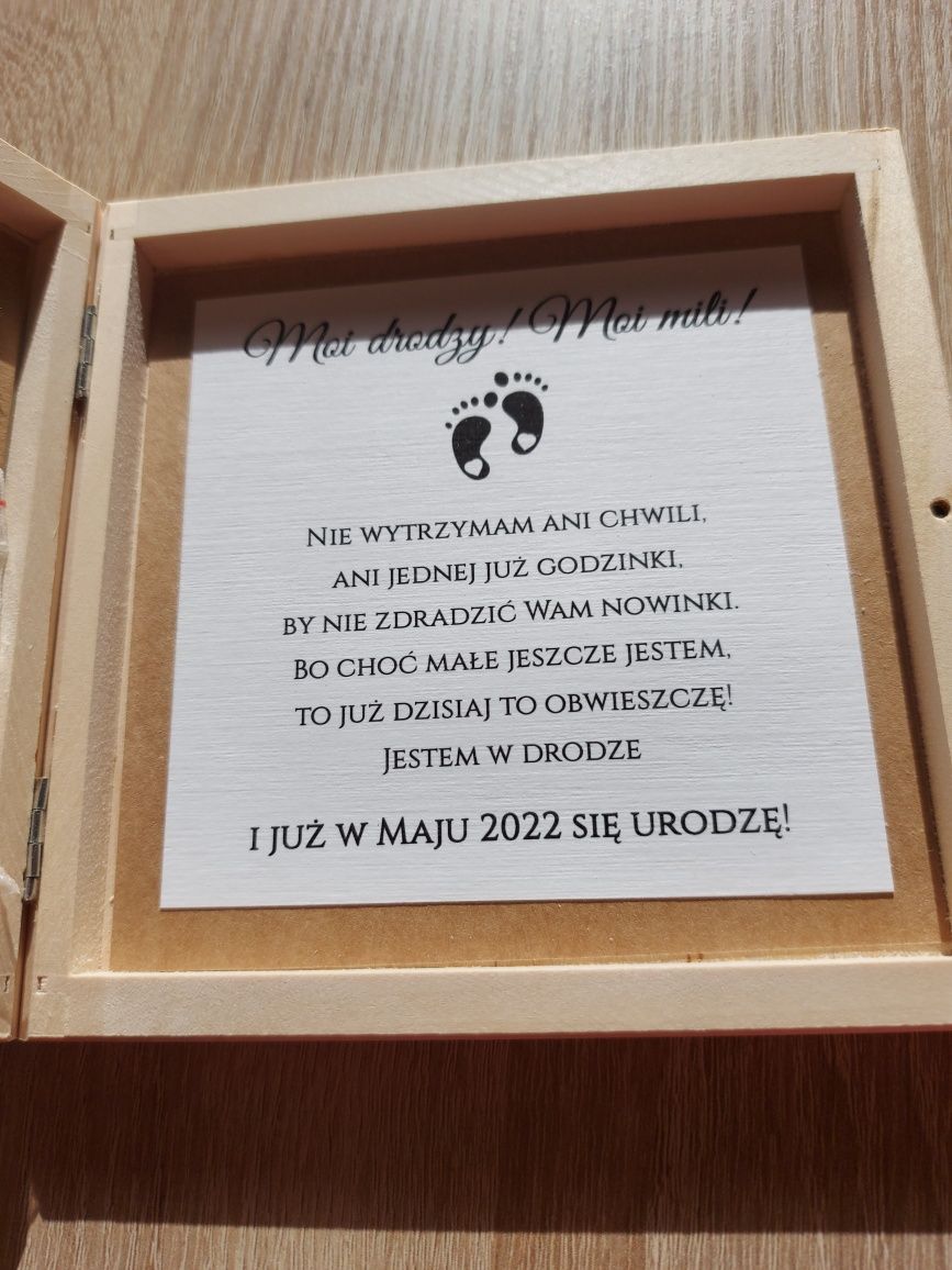 Niespodzianka ZOSTANIECIE DZIADKAMI grawer