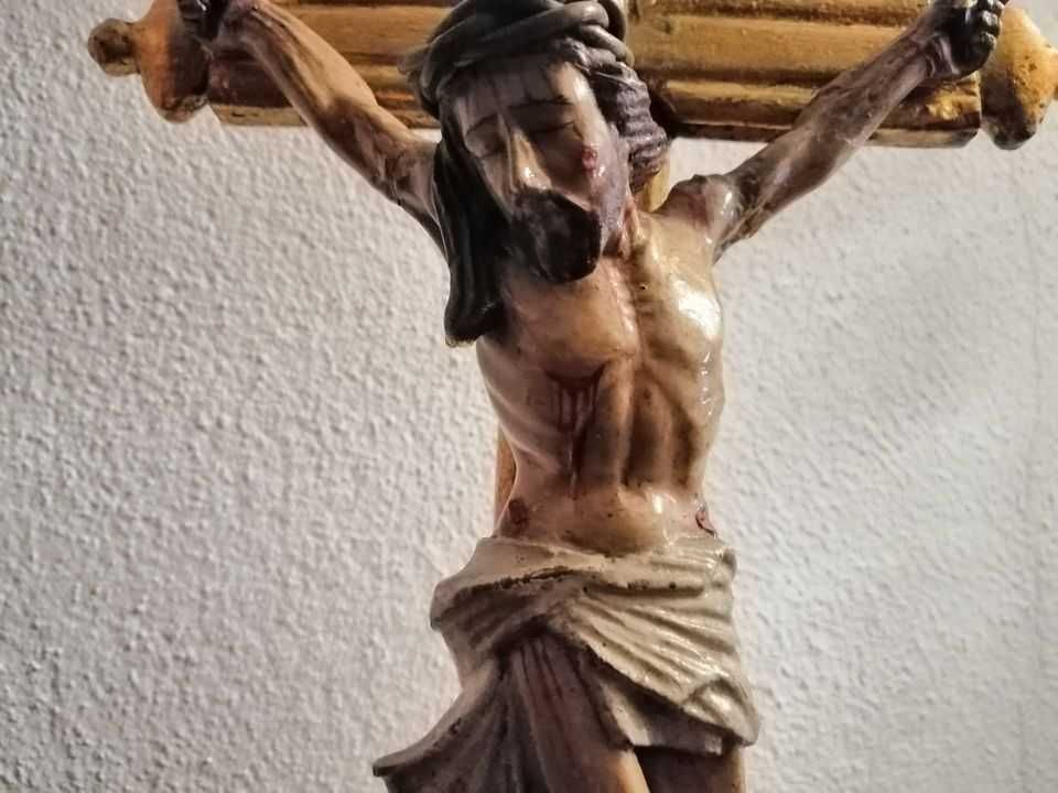 Arte Sacra Calvário de Cristo Talha dourada - Início séc. XX