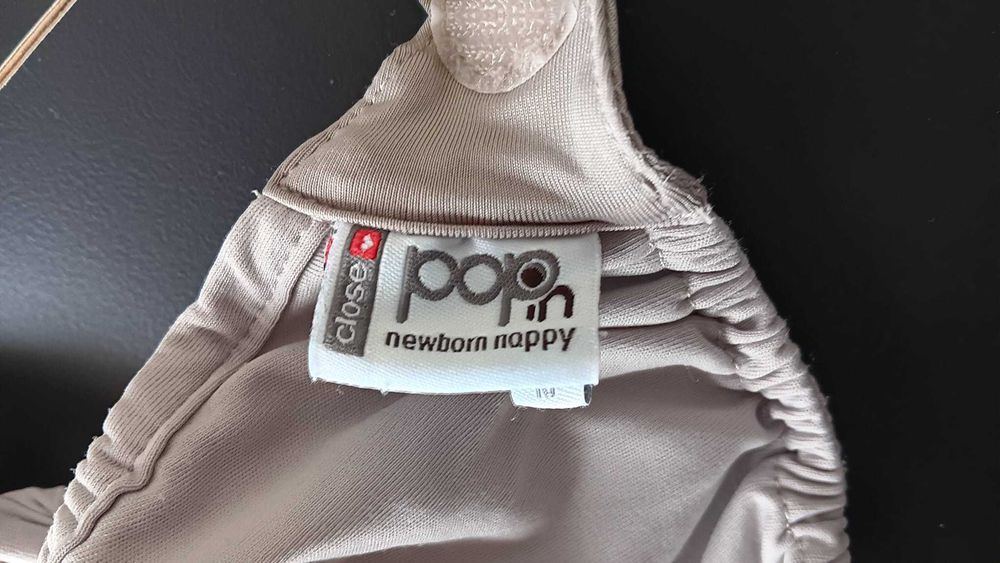 8 fraldas recém-nascido reutilizáveis como novas, inclui absorventes