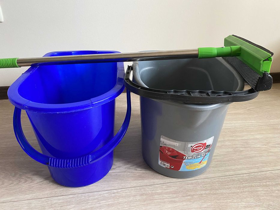 Відро пластмасове господарське без кришки прямокутне