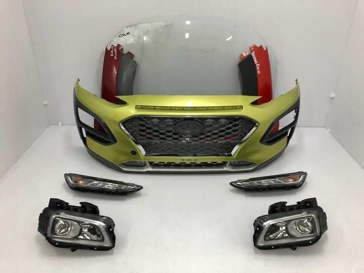 Бампер передний перед Hyundai Kona рест до рест разборка