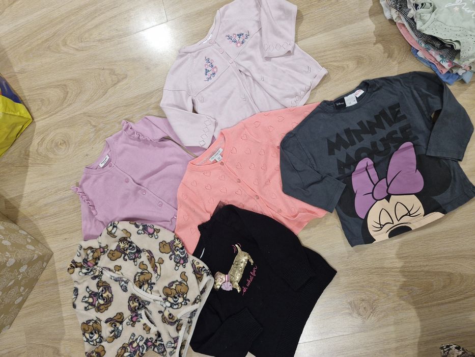 Paka ubranek dziewczynka 98