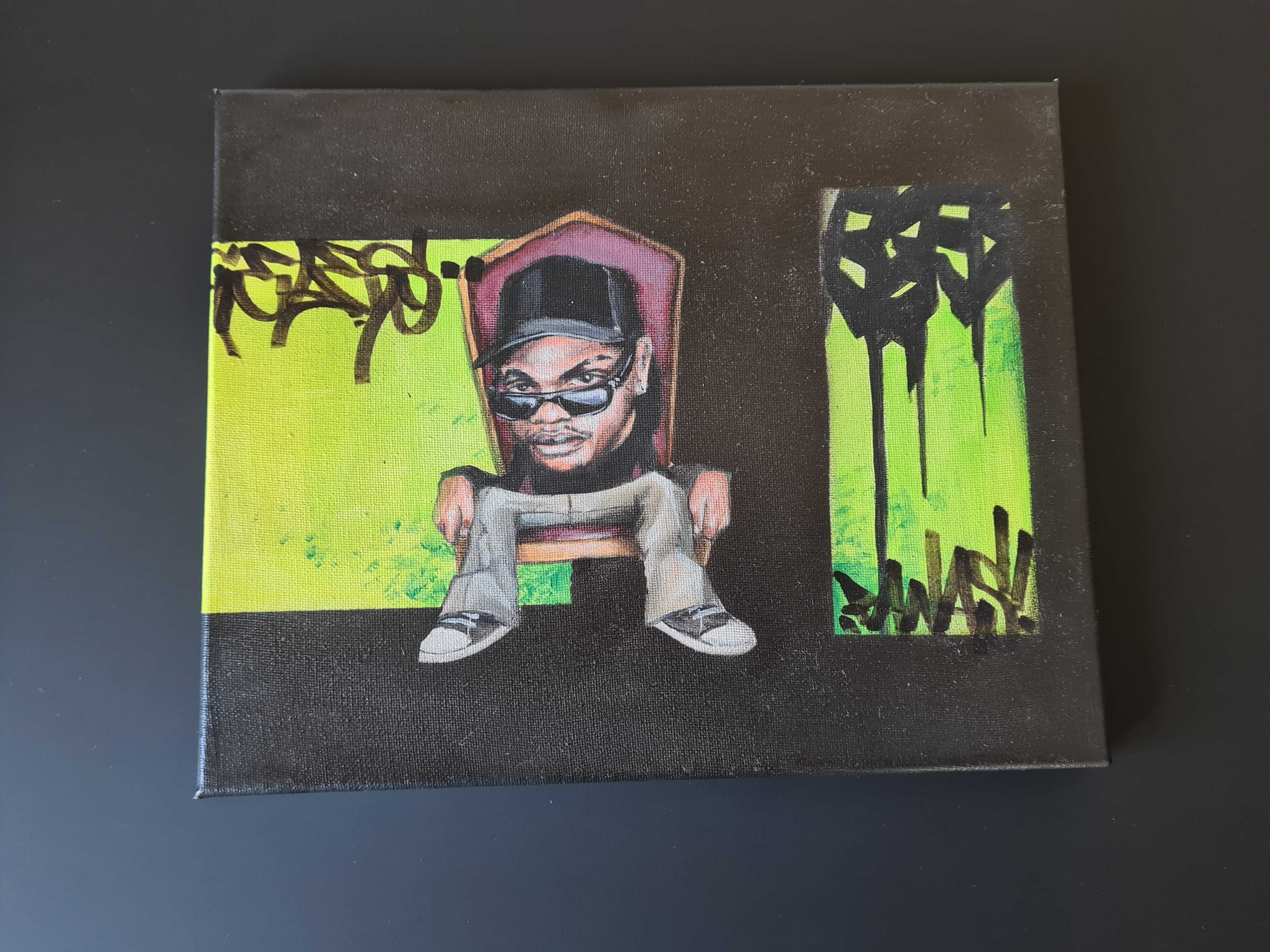 2 x Obraz 30cm x 24cm kompozycja Ice Cube (blejtram, płótno)