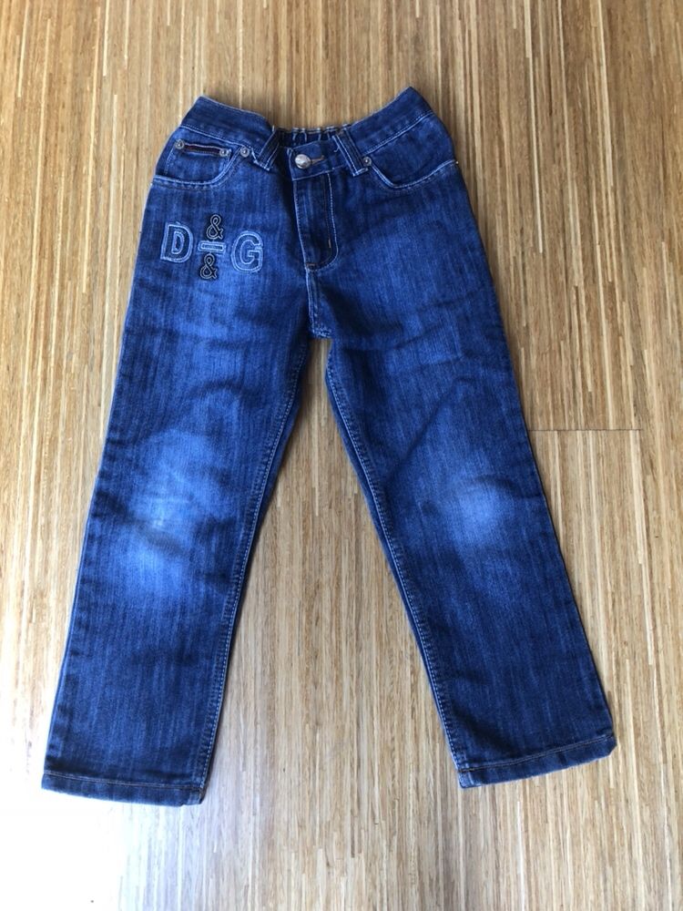 Spodnie jeansy D&G 4-5 lat 110-116 cm lego chicco