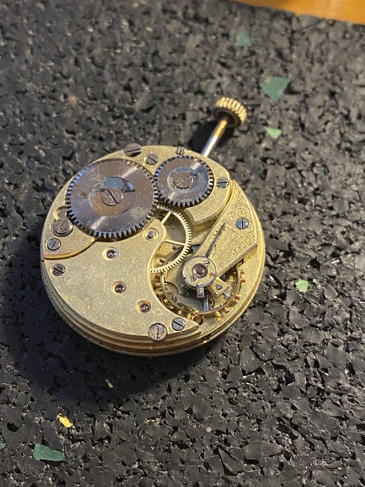Zegarek omega mechanizm pasówka werk