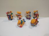 Figurki Kinder Zające 6szt