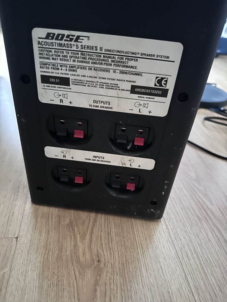 Sistema som Bose Acoustimass 5 series 2 + Movel