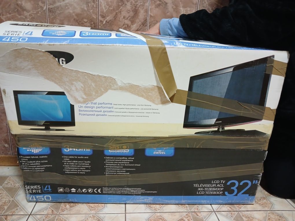 Телевізор samsung LE32B45C4W плазма 32'