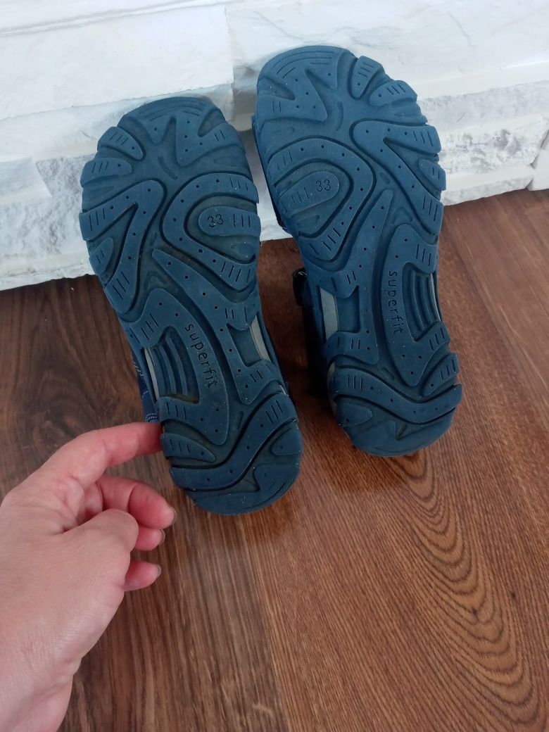 Sandały superfit rozm 33