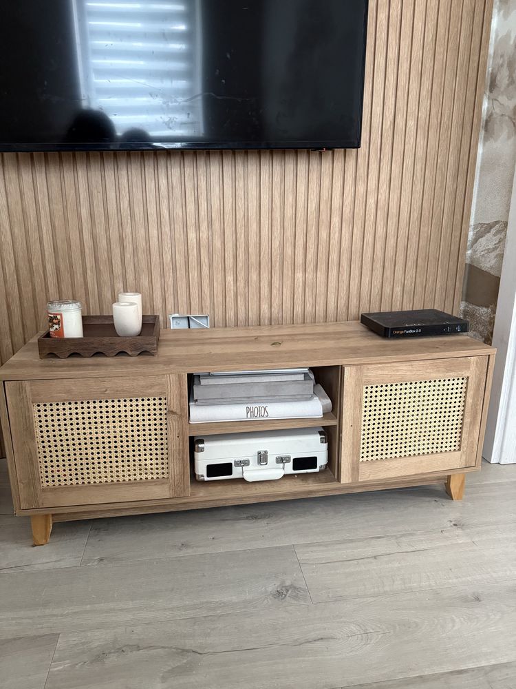 Szafka rtv agd rattanowa