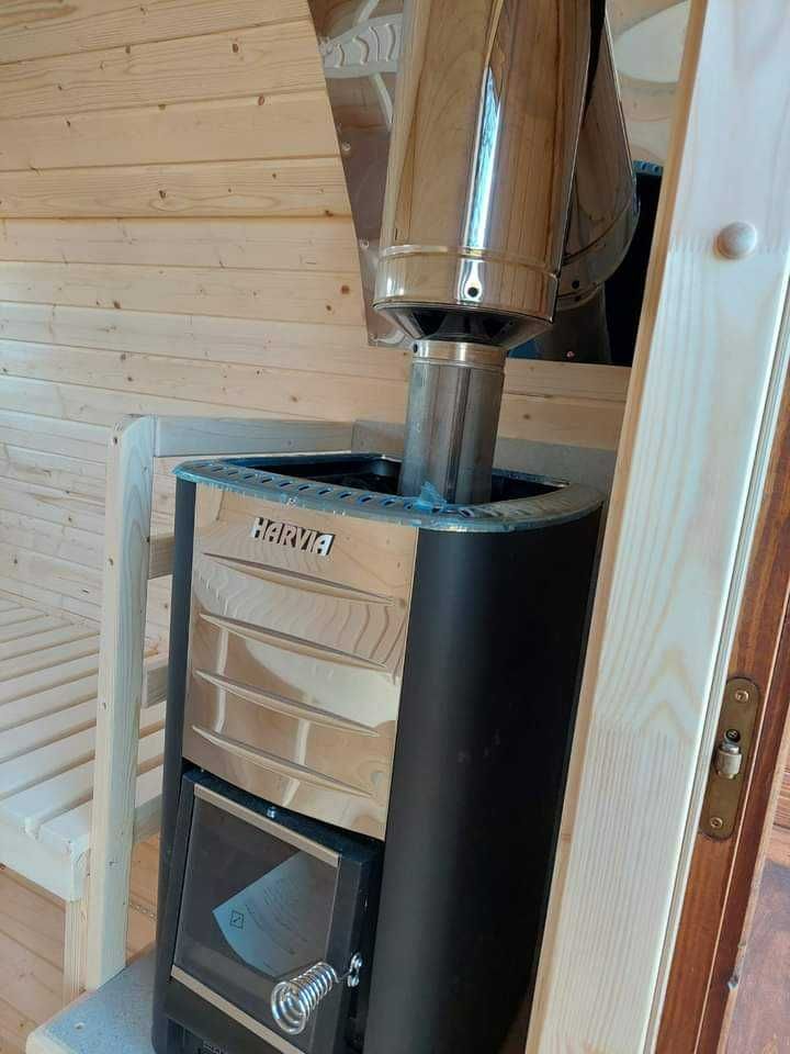 Sauna Ogrodowa Beczka Ruska Bania 3m