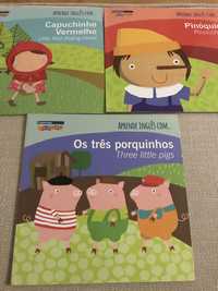 Aprende inglês com… 3 livros