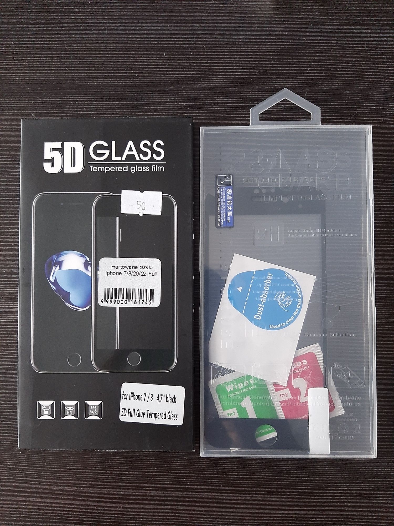 5D Gllass iphone 7/8