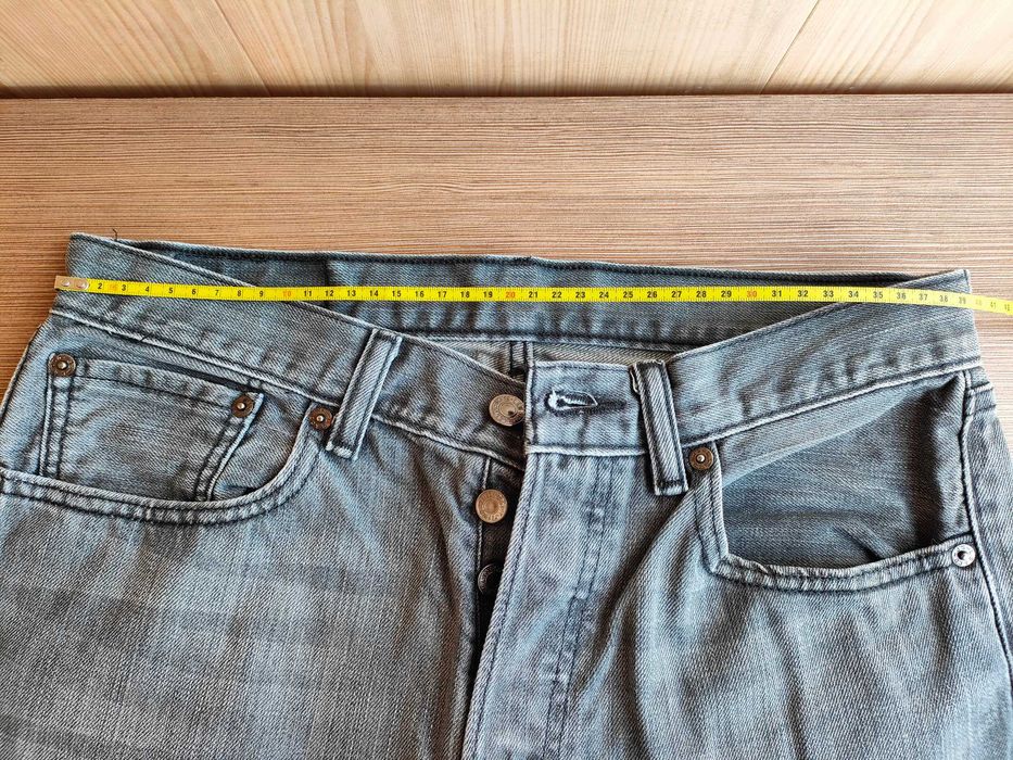 Джинси Levi's Premium 501® Original Fit Men's Jeans сірі W32L34