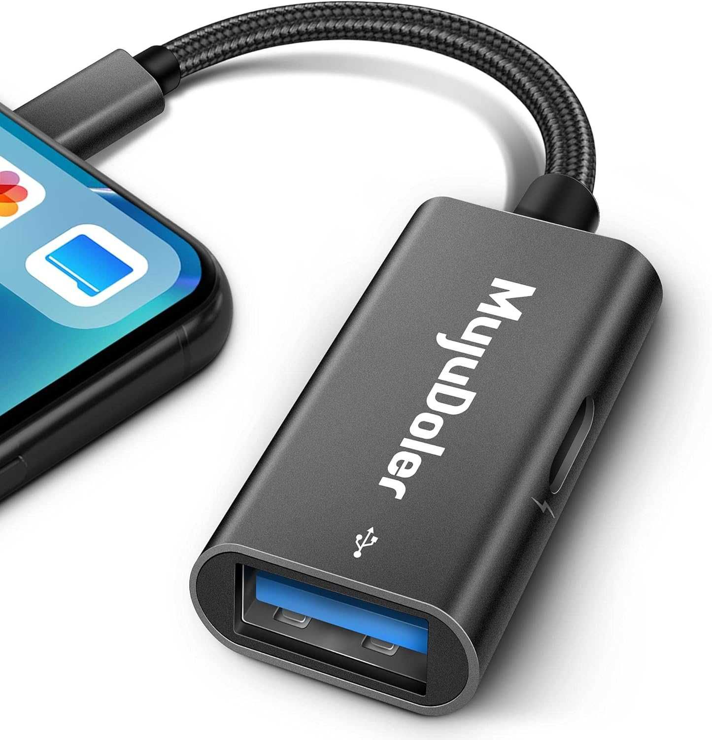 MujuDoler USB Adapter do iPhone, iPad, Apple