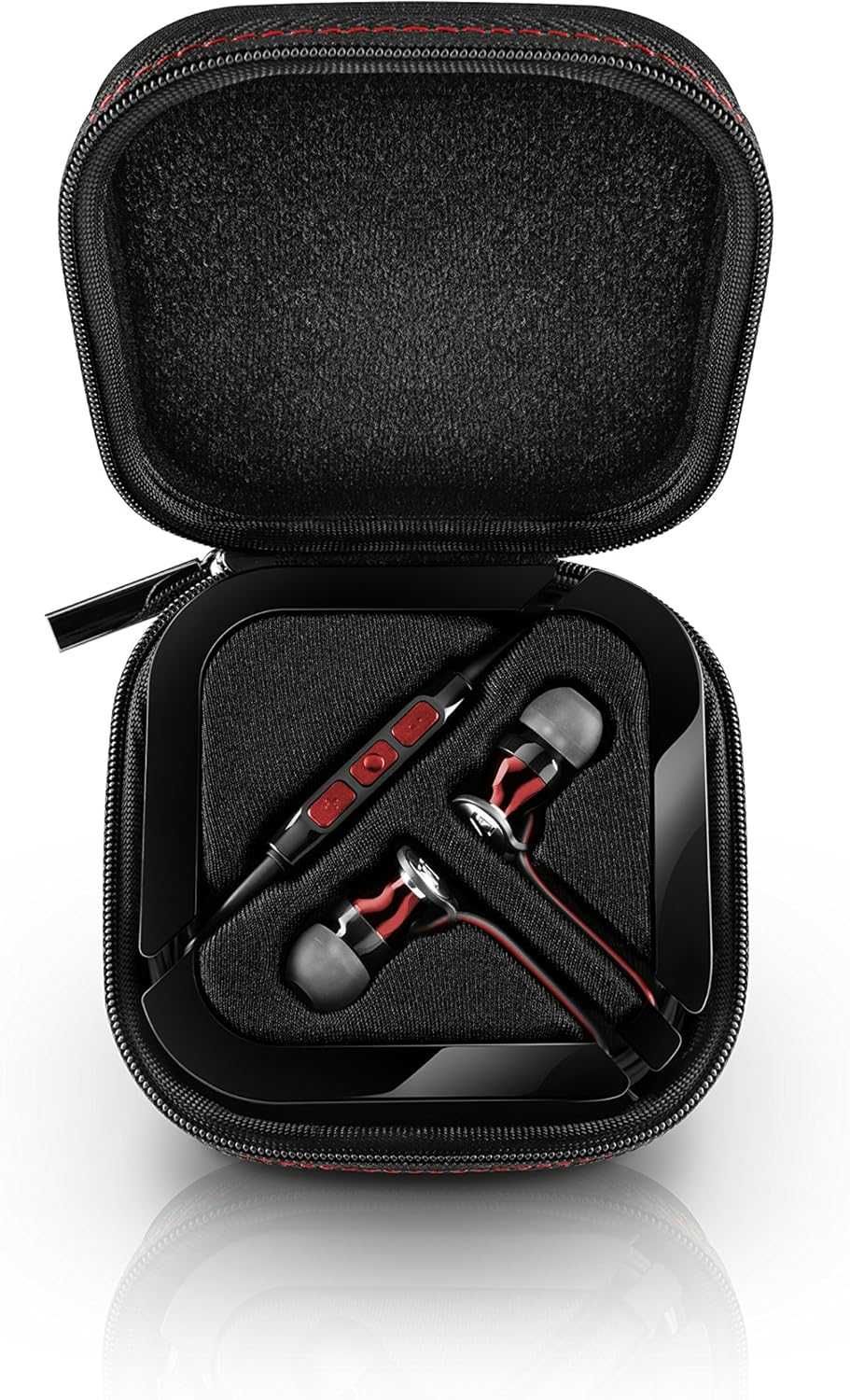 Навушники SENNHEISER Momentum M2 IEG Red Chrome + Кейс