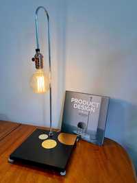 Дизайнерська настільна лампа з лампою Едісона, ідеал. Стиль лофт.
