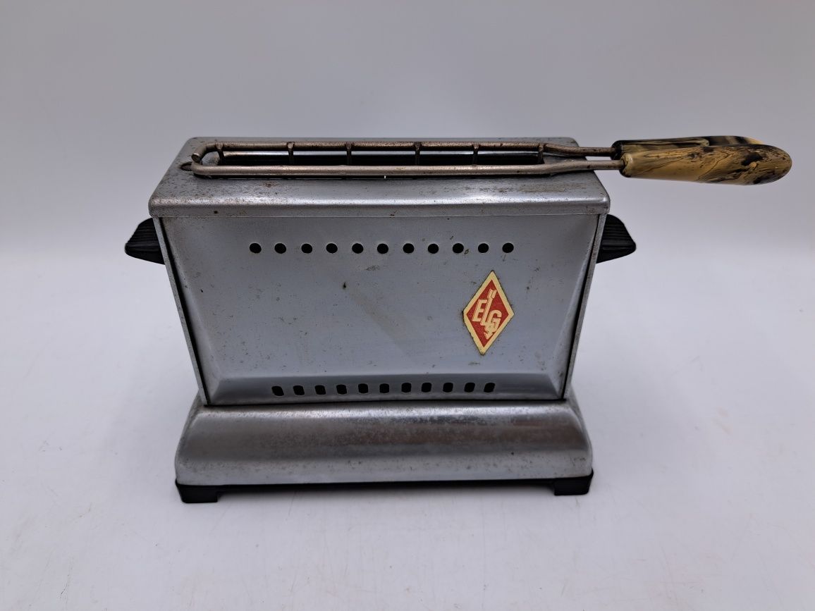 Toster opiekacz ELG, polski PRL, vintage