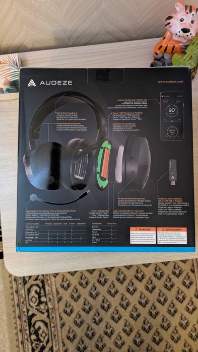 Бездротова ігрова гарнітура Audeze Maxwell Playstation/PC | Навушники