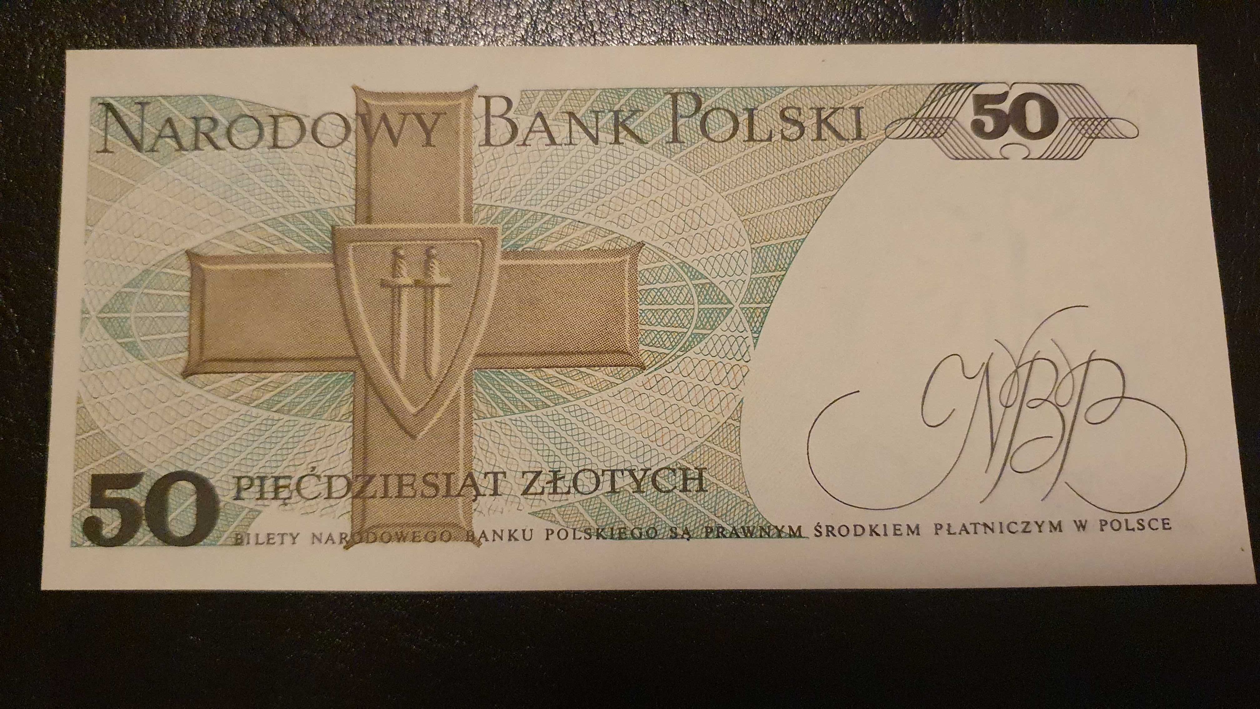 PRL banknot 50 zł