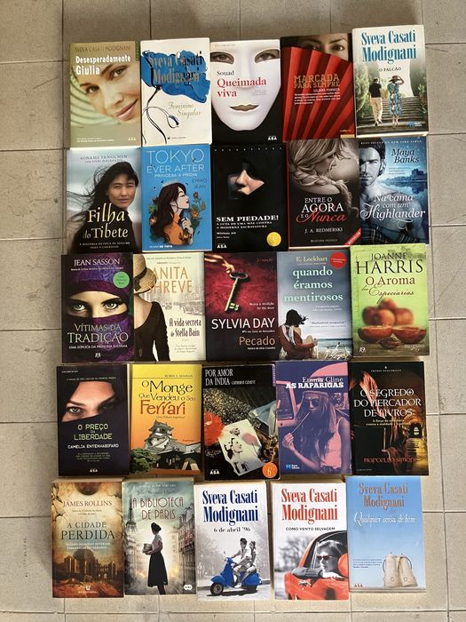 Lote livros variado
