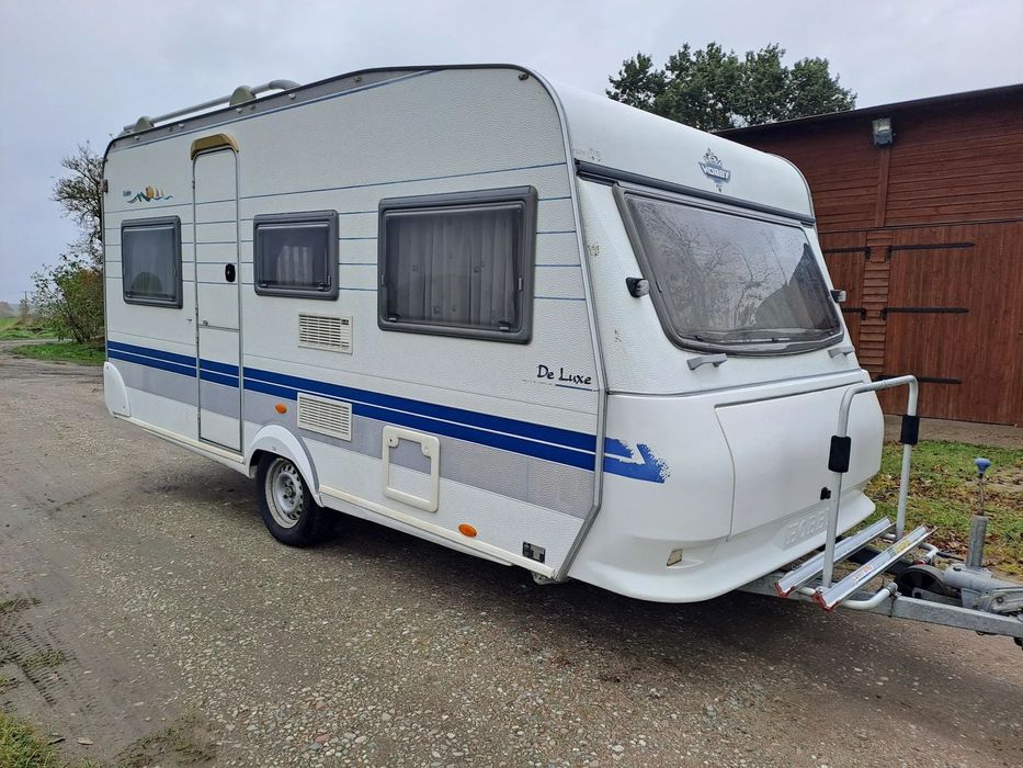 Hobby  Hobby De Luxe 450. Tylko 1200kg DMC. Przedsionek, bagażniki na 4 rower